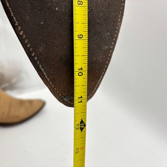 Vintage Olathe 26611 Leather Western Cowboy Boots Mens 9 D Workwear USA main image 7